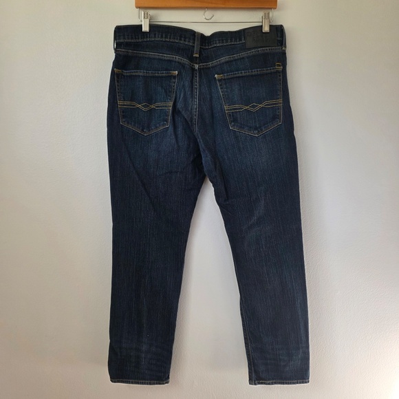 Denizen from Levi's 216 Skinny Fit Dark Wash Jeans - 36x30 - Picture 3 of 7